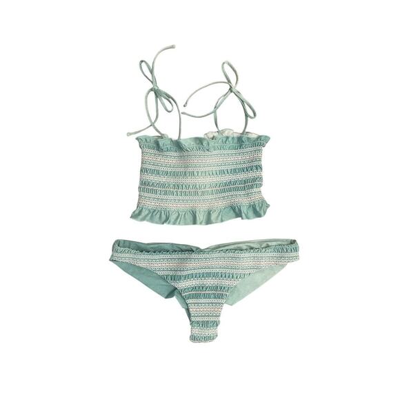 Agua Bendita Pistachio Bikini Set Size Large - Picture 3 of 6
